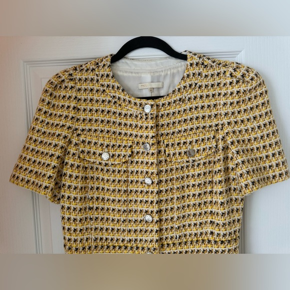 Maje tweed shirt dress - Picture 3 of 10